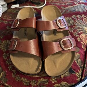 Aerothotic Womens Sandals 41EU-10.5 Dual Strap Adjustable Comfortable Orthotic